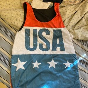 USA beach cutoff